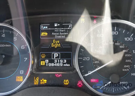 2017 Subaru Crosstrek 2.0I Limited из США, поврежденный, VIN JF2GPANC1H8204002